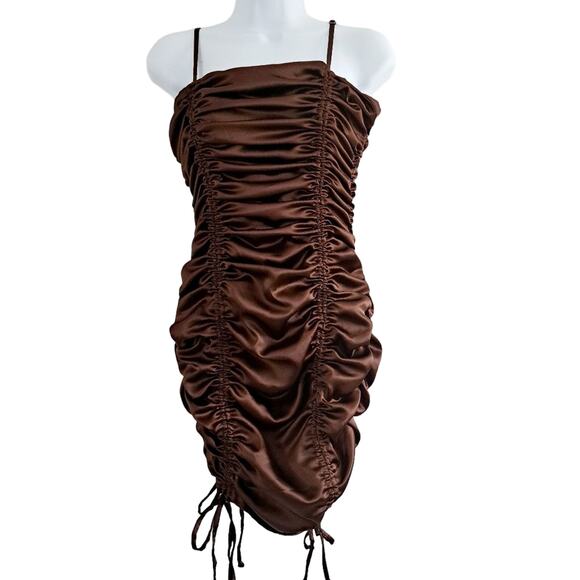 Forever 21 Sleeveless Ruched Dress - Picture 1 of 9